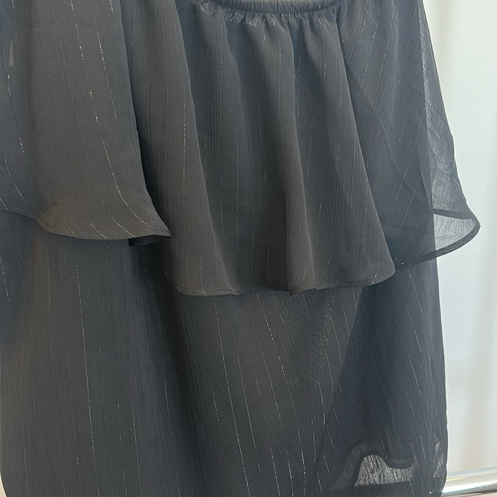 Torrid One Shoulder Ruffle Top - Picture 4 of 8